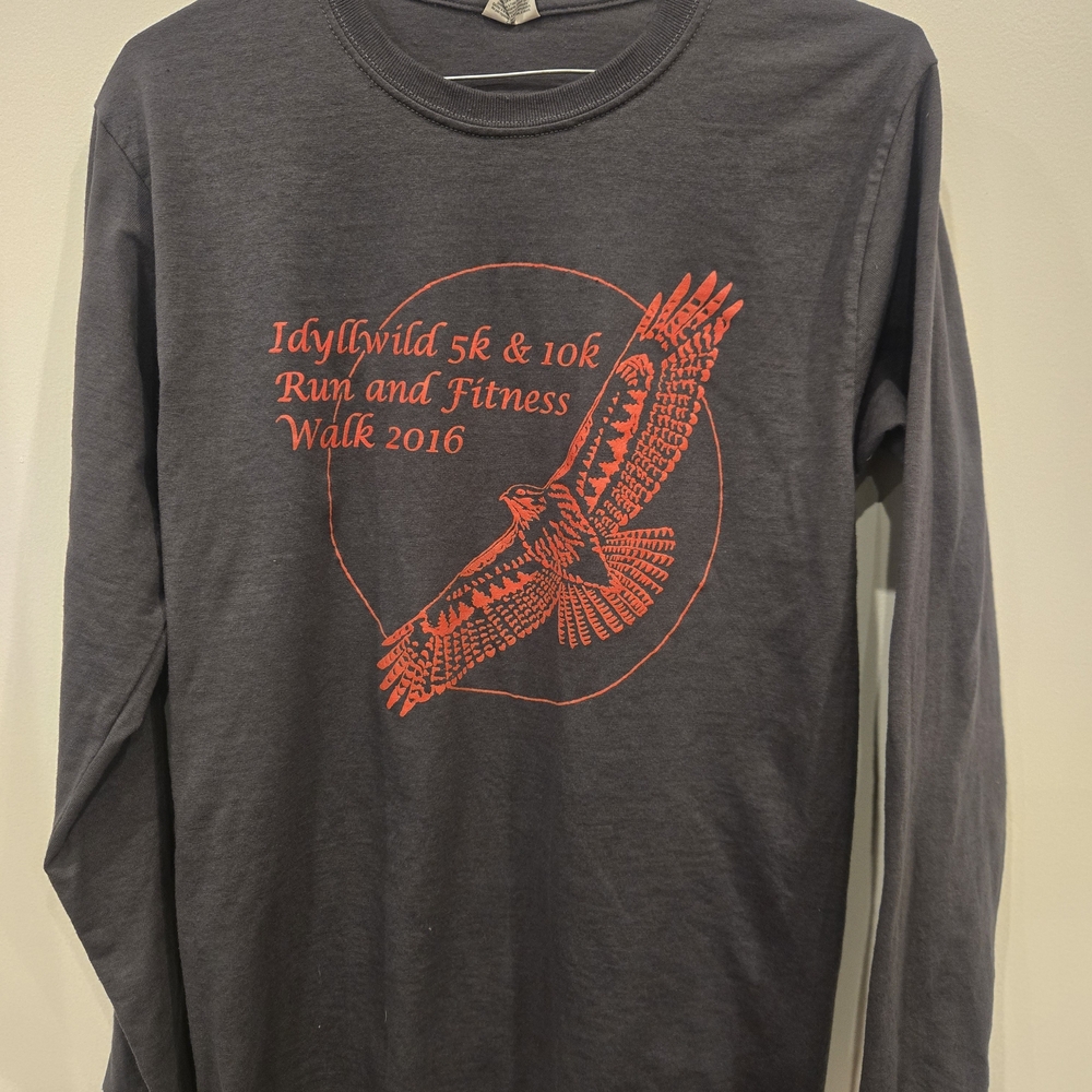 Idyllwild California Run 5k 10k Event Shirt NEW! Mountain Hiking Forest